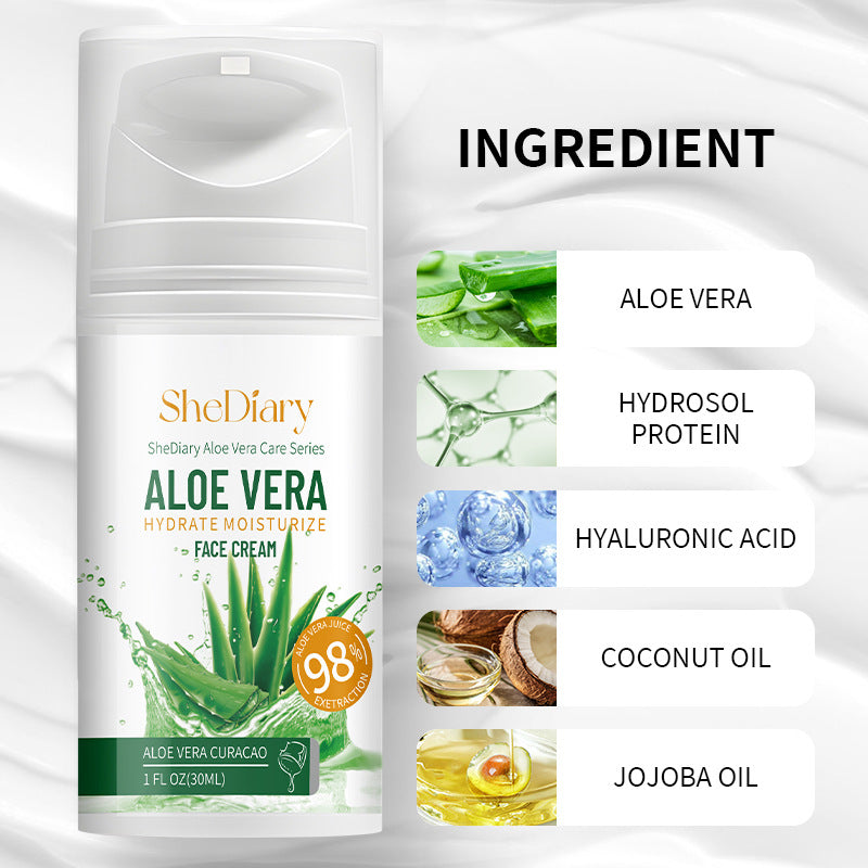 Plant Aloe Cream Suit Moisturizing