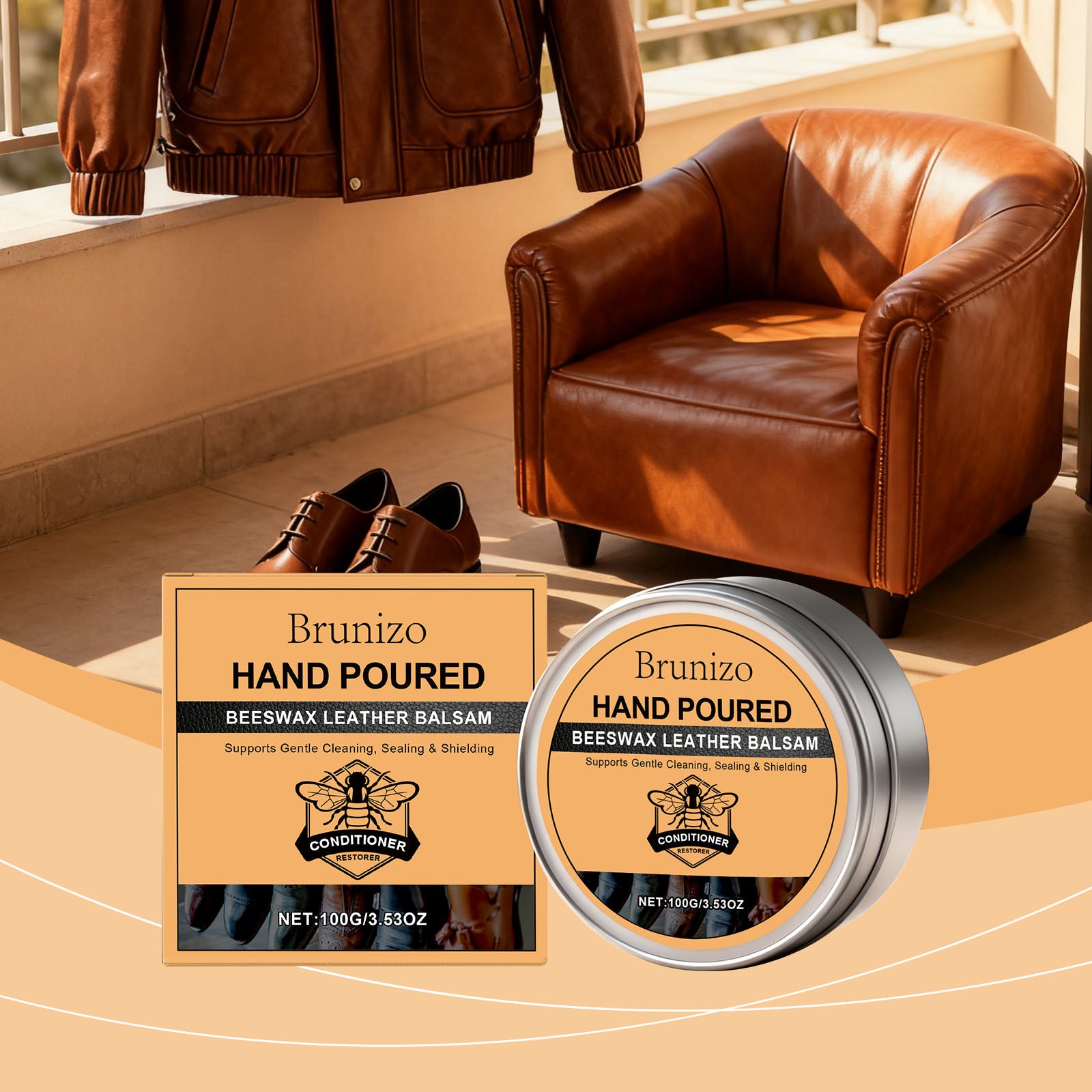 Beeswax Leather Care Cream