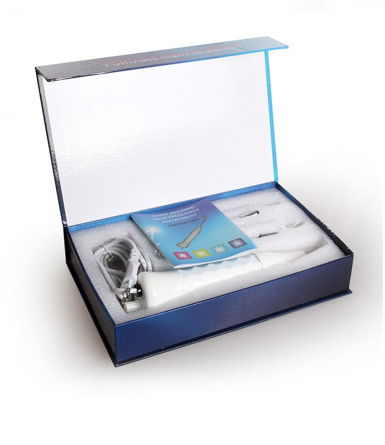 Strengthening high frequency electrotherapy comb