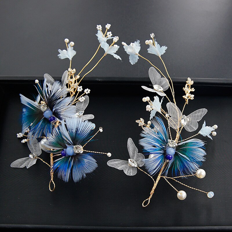 Bridal wedding hair accessories