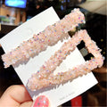 Super Flash Rhinestone Pearl Hairpin