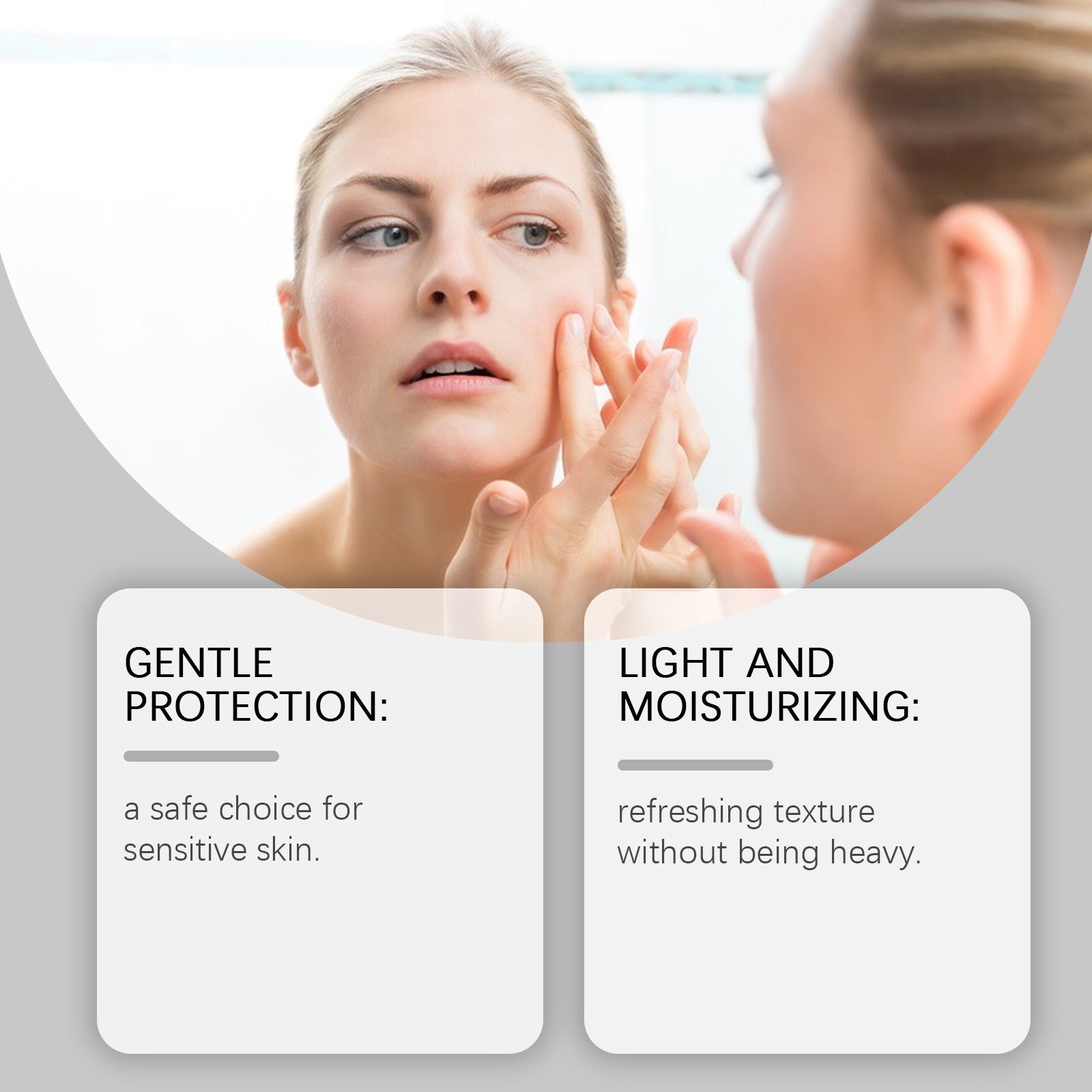 Not Oily Moisturizing Refreshing Isolation Protective Cream