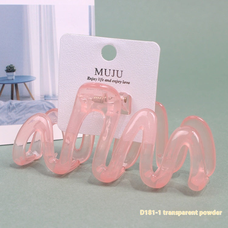 Fashion Personality Wave Female Hair Clip