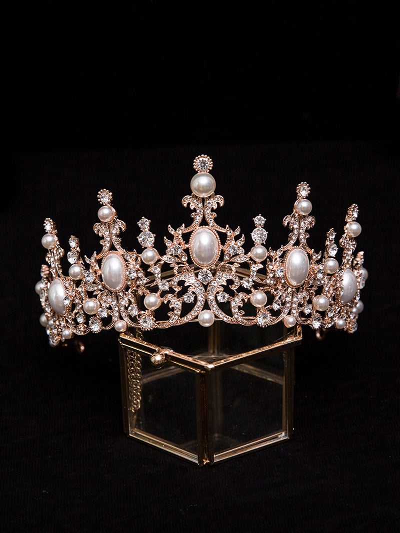 European Style Retro Court Bride Wedding Crown