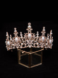 European Style Retro Court Bride Wedding Crown