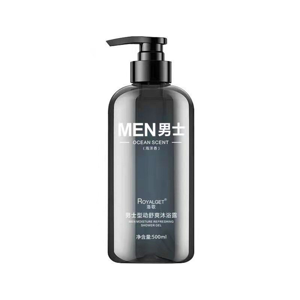 Men Ocean Scent Super Fragrant Moisturizing Cleansing Shampoo Suit