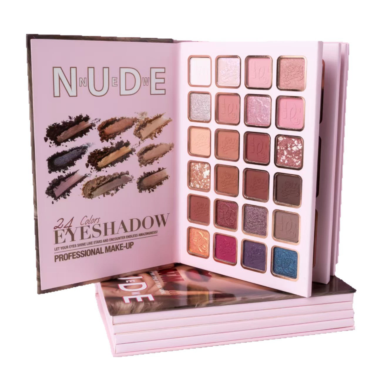 Uratm Multifunctional Eye Shadow Plate Matte Shimmer Blush Highlight Integrated