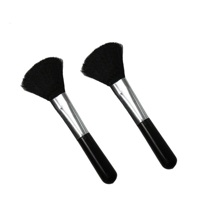 Single Makeup Brush Portable Blush Highlighter Silhouette Powder