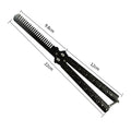 Folding Butterfly Comb Stainless Steel Practice Knife