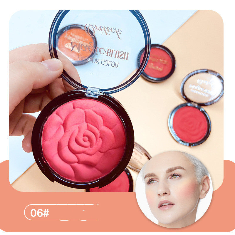 Magic Blush Relief Rose Petals Monochrome Blush Highlight Repair Integrated