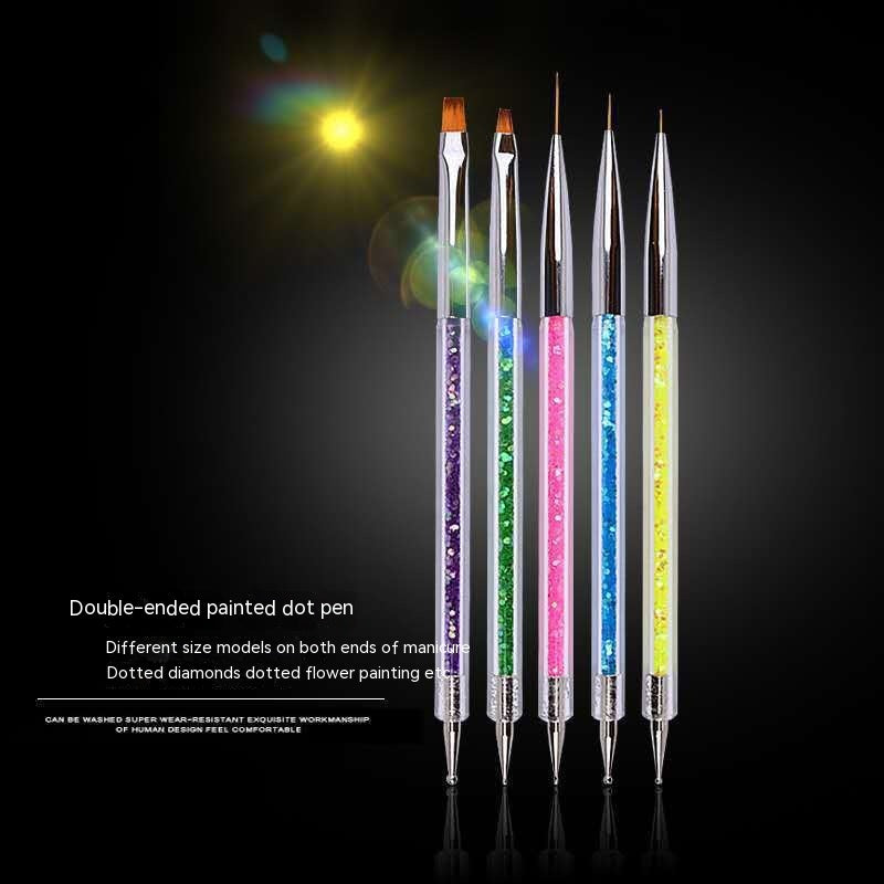 Double-headed Nail Beauty Paint Pen Suit
