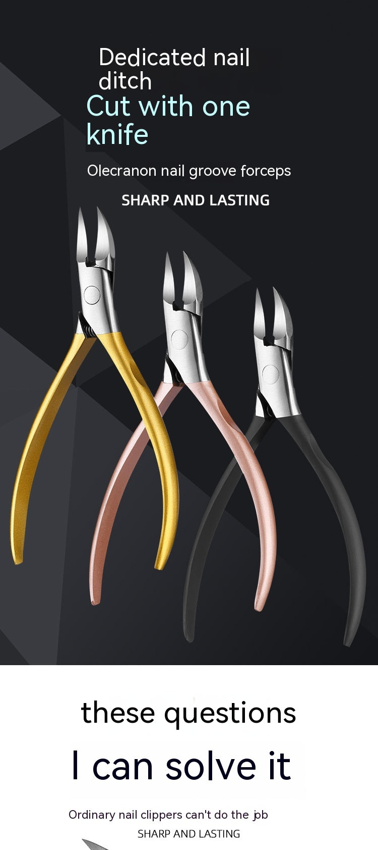 Stainless Steel Eagle Nose Pliers And Nail Clippers