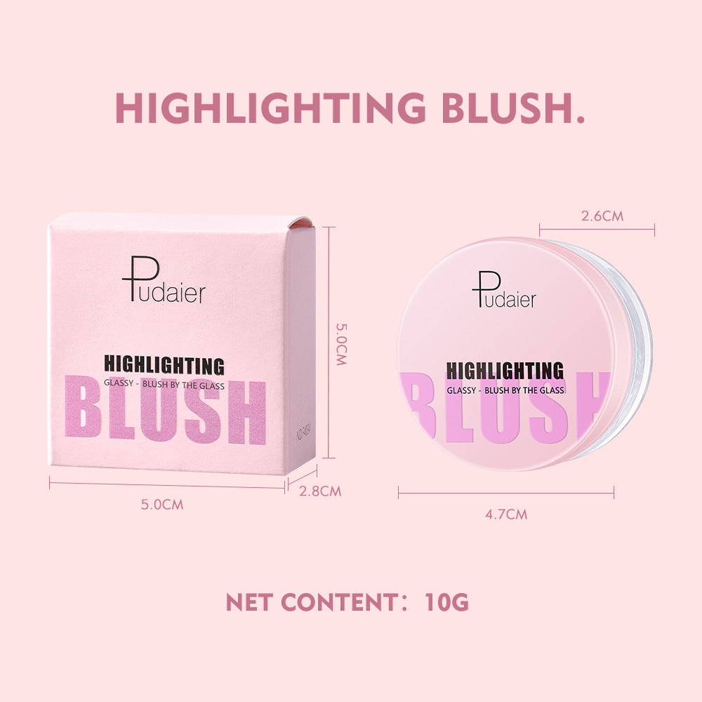 Pudaier Natural Nude Makeup Rouge Blush