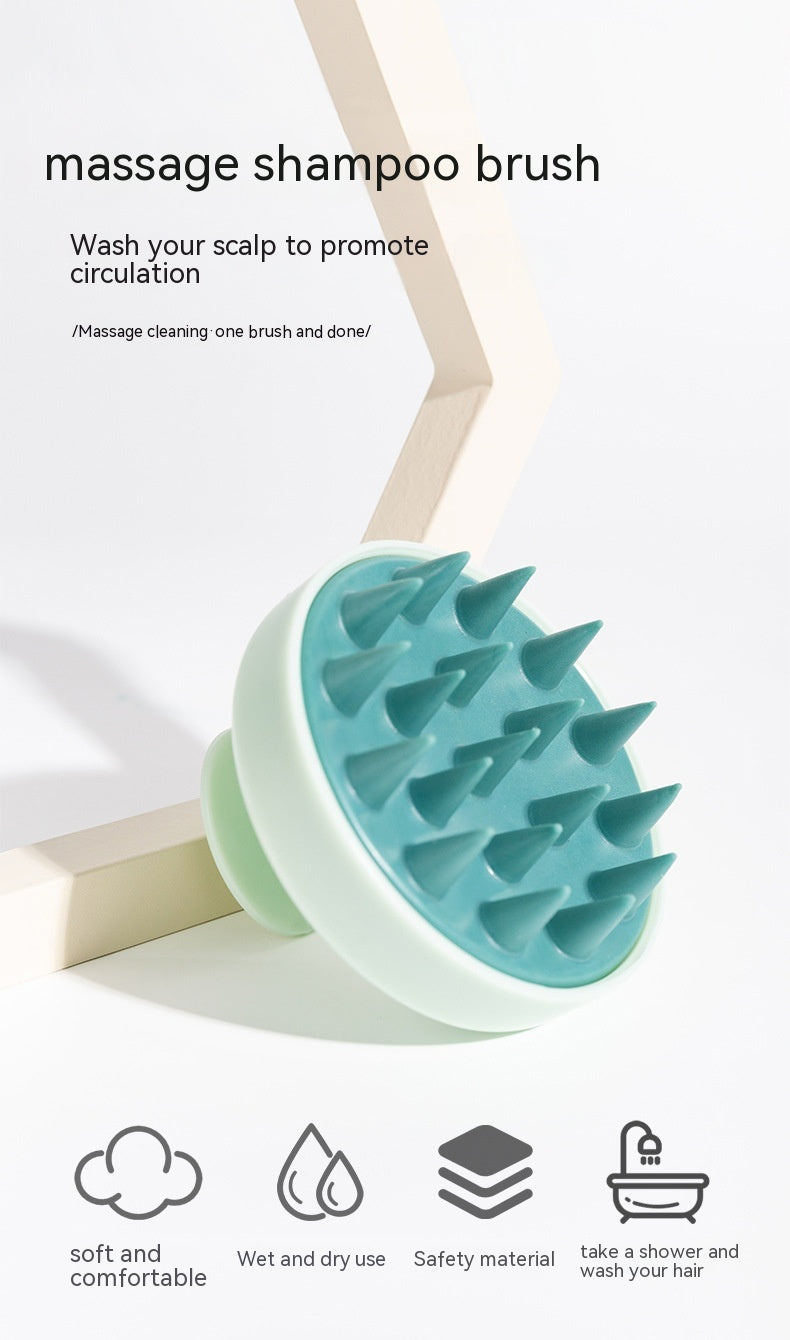 Scalp Massage Hair-washing Comb Shampoo Brush