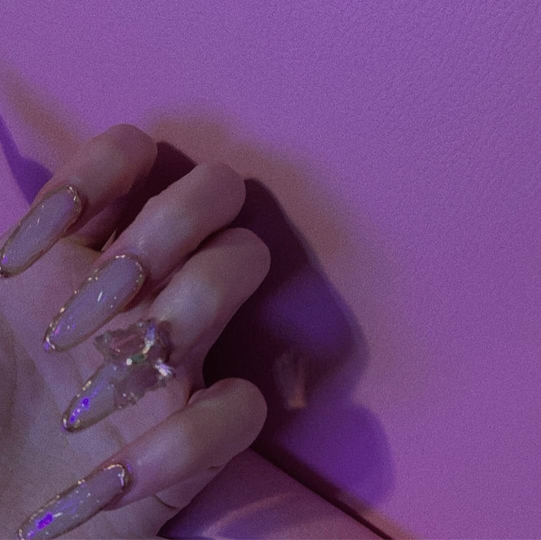 Removable Long-lasting Handmade Phototherapy Finished Product Nail Stickers
