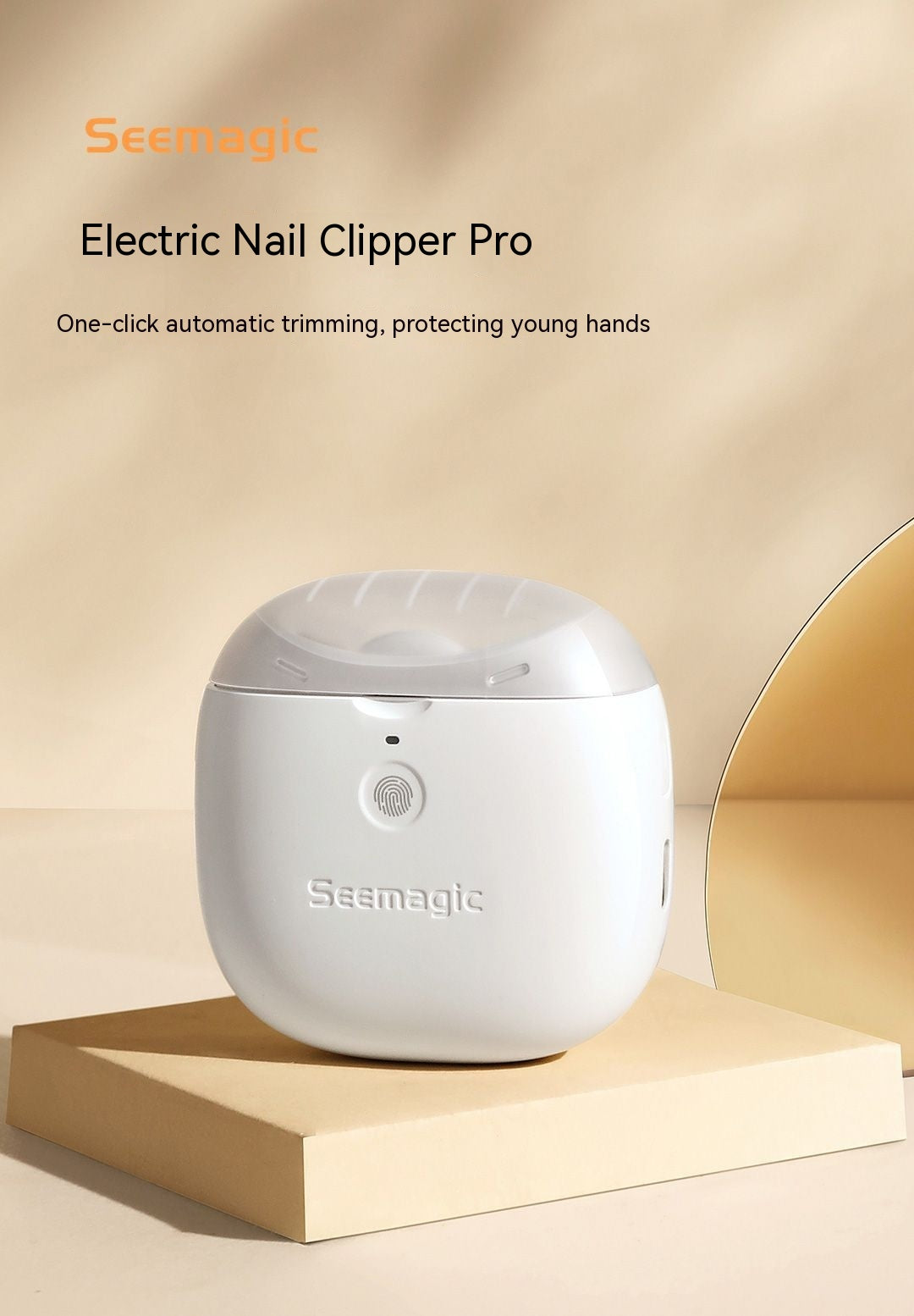 SeeMagic Electric Nail Clippers Household Automatic Nail Piercing Device