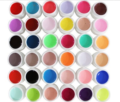 Ezflow Solid color phototherapy color glue UV nail polish