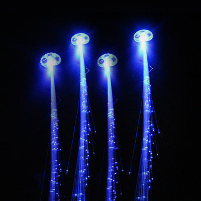 LED Flashing Hair Braid Glowing Luminescent Hairpin Hair Ornament Girls LED Novetly Toys New Year Party Christmas