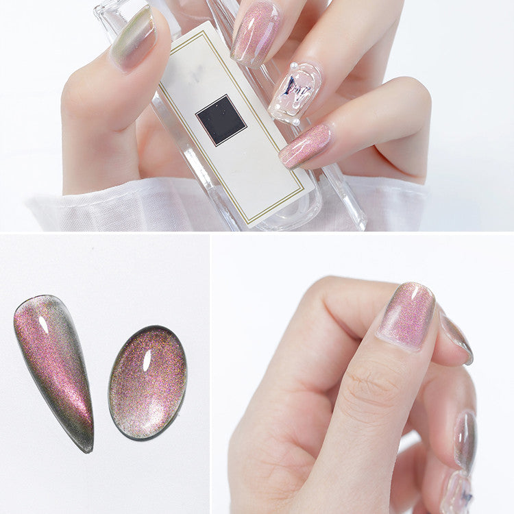 Miss Gooey Milk tea spar cat eye nail polish 7ml