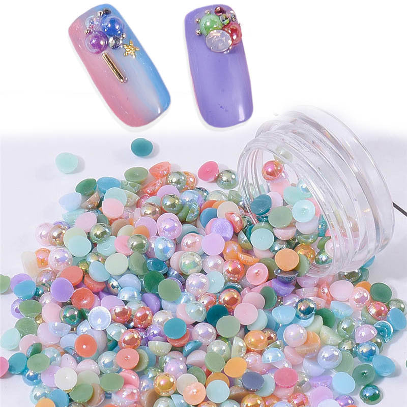 Imitation pearl nail drill