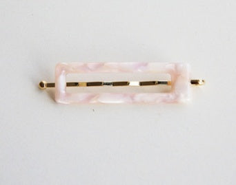 South Korea's Dongdaemun direct delivery Personality minimalist small and versatile  leopard pattern side clips Hairpin word clip