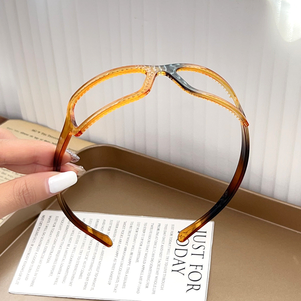 Handmade Glasses Frame Headband Female Acrylic