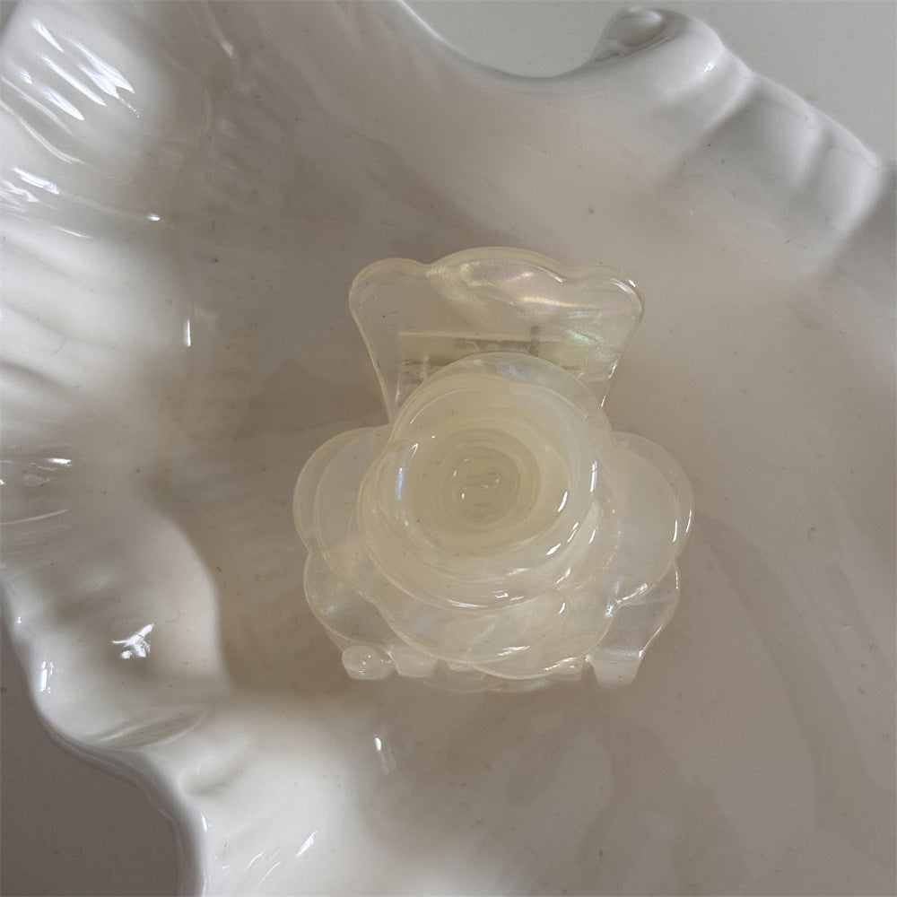 Flower Acetate Hairpin Sweet Petals Simple