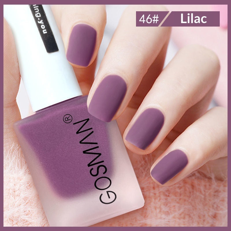 Gosman Quick-dry Matte Nail Polish, Non-peel