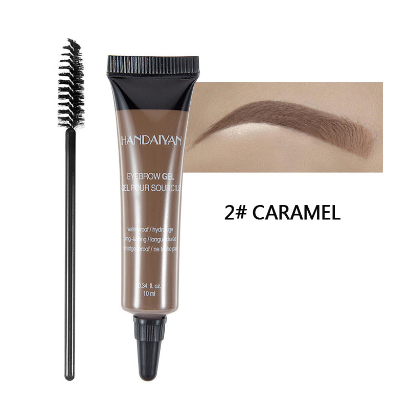 Non-blooming styling liquid eyebrow cream