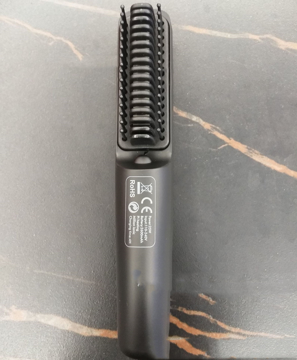 Carry Travel USB Charging Straightening Comb, Wireless Negative Ion Comb