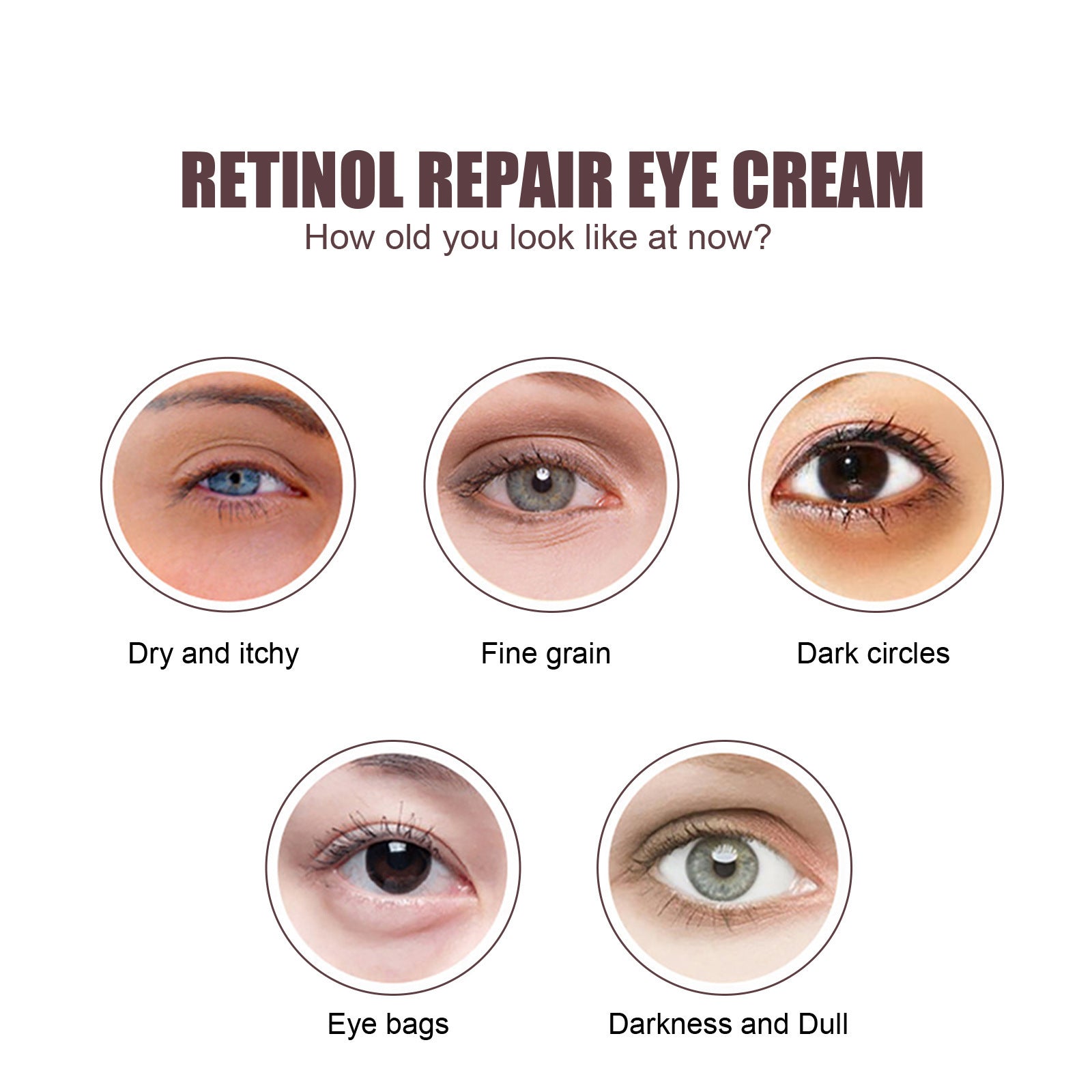 Retinol Eye Cream Moisturizing Application