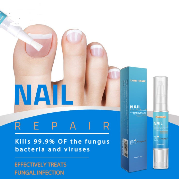 Lanthome Repair film armor solution repair antibacterial liquid bright nail pen