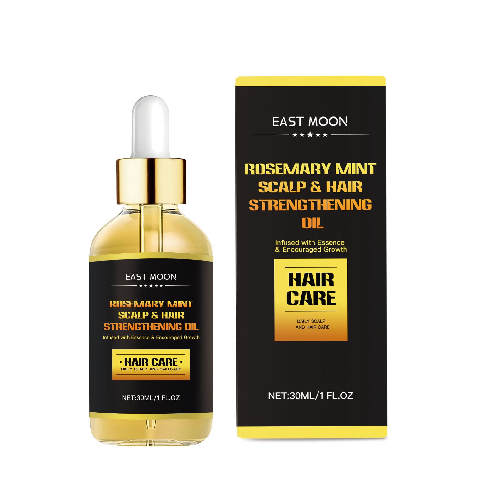 East Moon Men's Hair Care Shaping Wave Hair Oil