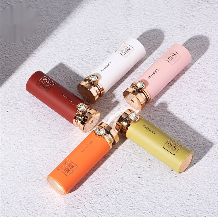 Macaron Diamond Velvet Charm 5 Pieces Lipstick Kit