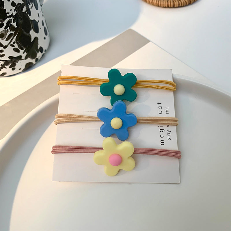 Wild flower hair tie