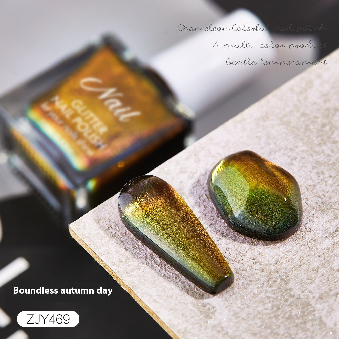 Nail Glitter Metal Magic Mirror Chameleon Water-based Nail Polish