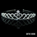 Headband Handmade Alloy Inlaid Diamond Wedding Accessories