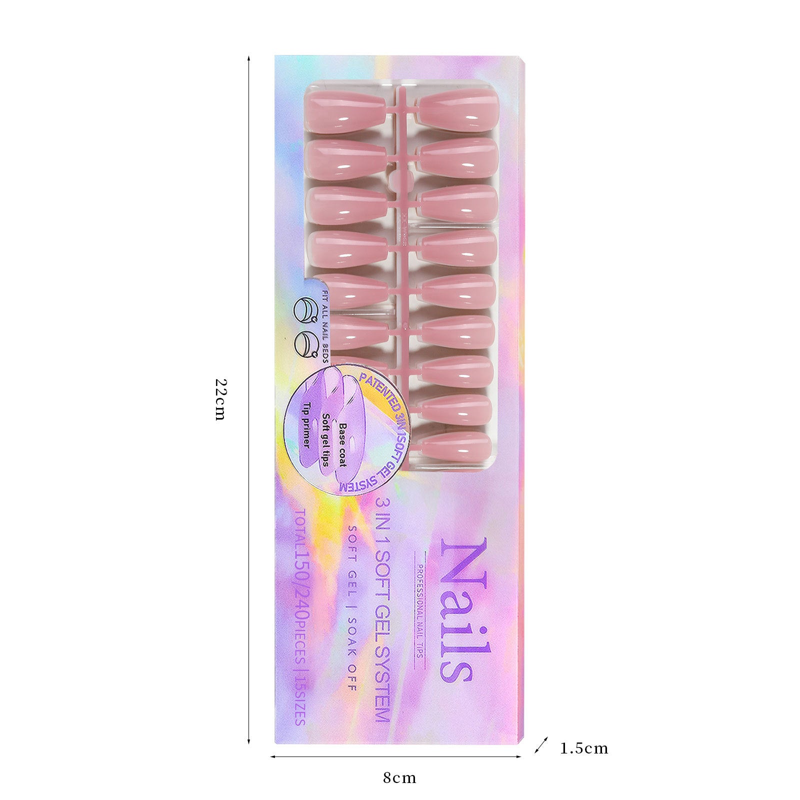 Nude Seamless Wear Armor Removable Nail Stickers