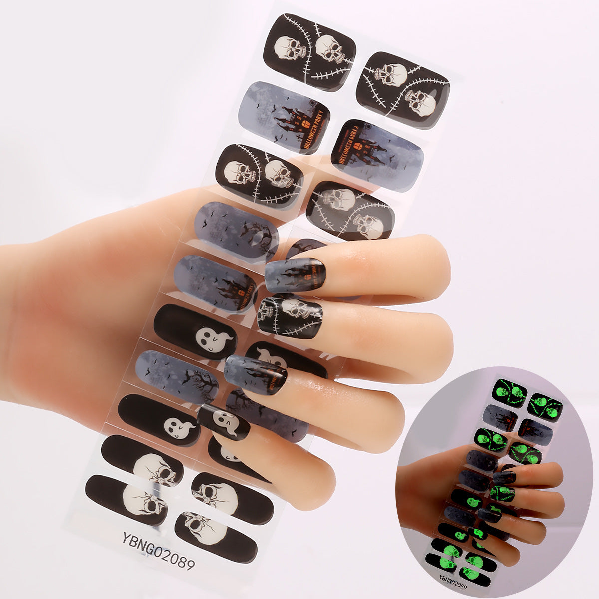 Get Nail Stickers Semi-cured Heating Lamp Nail Sticker