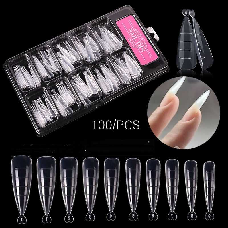 Nail Extension Glue Nail Mold Paperless Holder