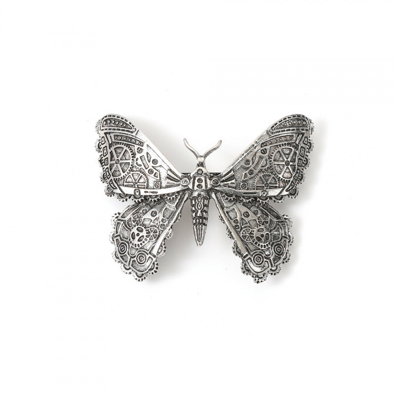 Retro Gothic Mechanical Butterfly Hair Clip