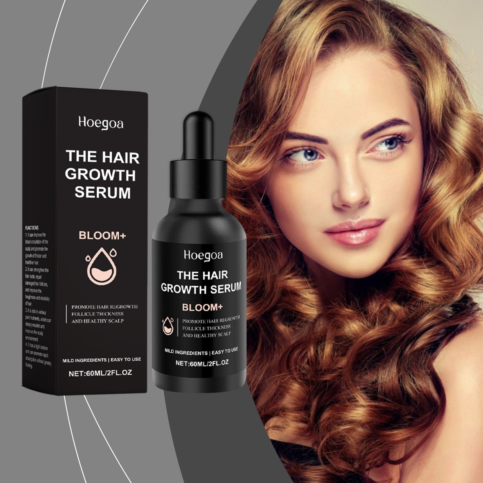 HoeGoa Hair Care Solution Nourish Hair Follicle Rich Moist Hair