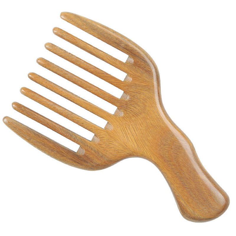 Ten miles of green sandalwood comb