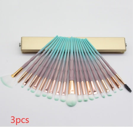 Diamond Colorful Beauty Makeup Brush Utensils