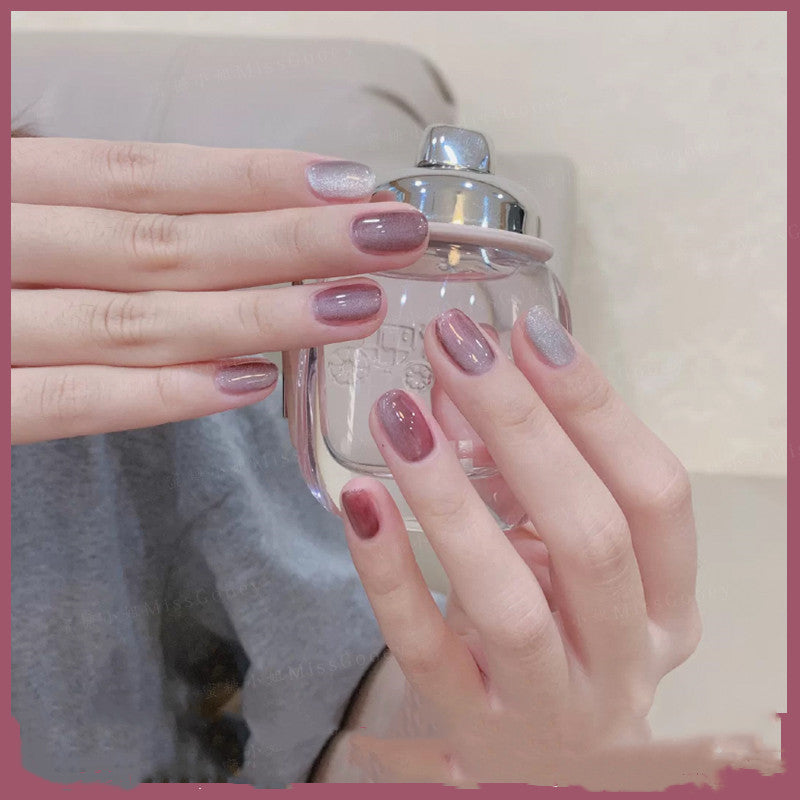 Miss Gooey Milk tea spar cat eye nail polish 7ml