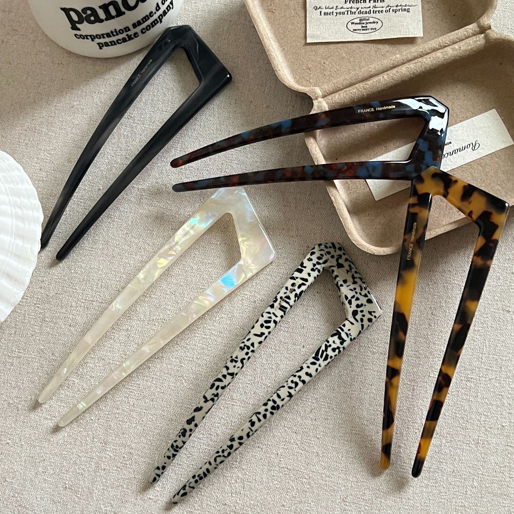 Simple U-shaped Irregular Hairpin For Updosversatile And Easy To Style