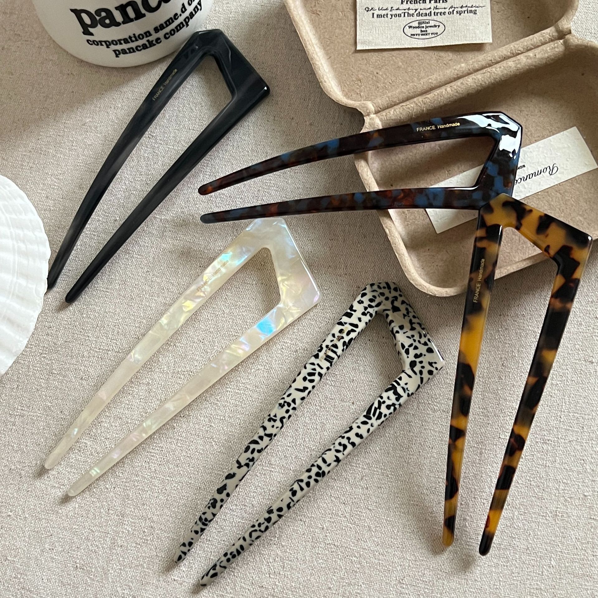 Simple U-shaped Irregular Hairpin For Updosversatile And Easy To Style