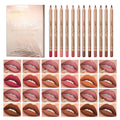 Colorful Non-smudgeable Long-lasting Non-stick Lip Liner Set