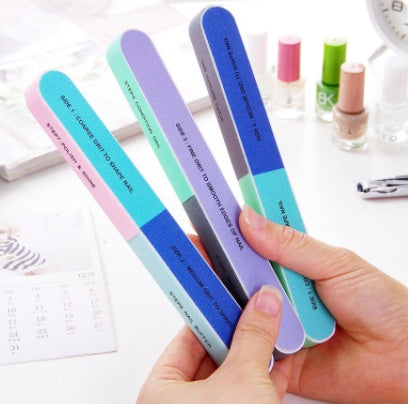 Nail Glue+Stainless steel nail clipper set+Six-sided Polishing Nail Tool+Nail rubber baking lamp