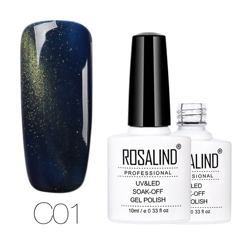 Rosalind nail polish phototherapy gel cat eye gel nail polish 30 color